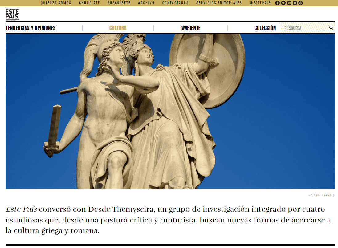 Revista Este país entrevista a Desde Themyscira
